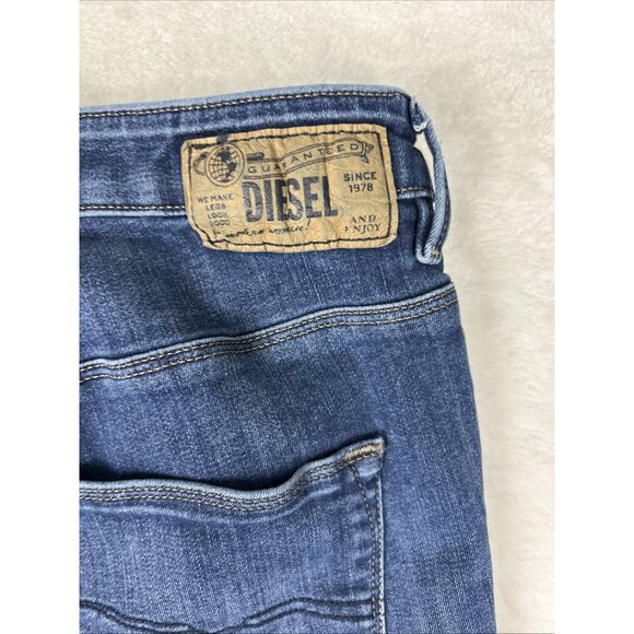 Diesel Jeans Skinzee High Women’s Size 28 X 32 Super Slim Skinny High Waist - Picture 10 of 10